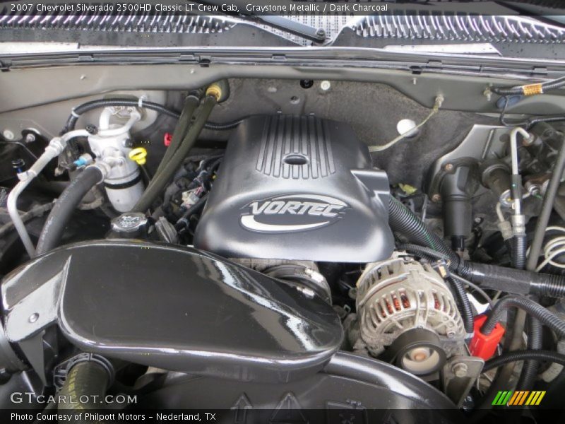 Graystone Metallic / Dark Charcoal 2007 Chevrolet Silverado 2500HD Classic LT Crew Cab