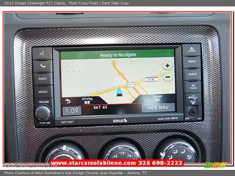 Plum Crazy Pearl / Dark Slate Gray 2013 Dodge Challenger R/T Classic