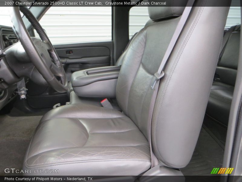 Graystone Metallic / Dark Charcoal 2007 Chevrolet Silverado 2500HD Classic LT Crew Cab