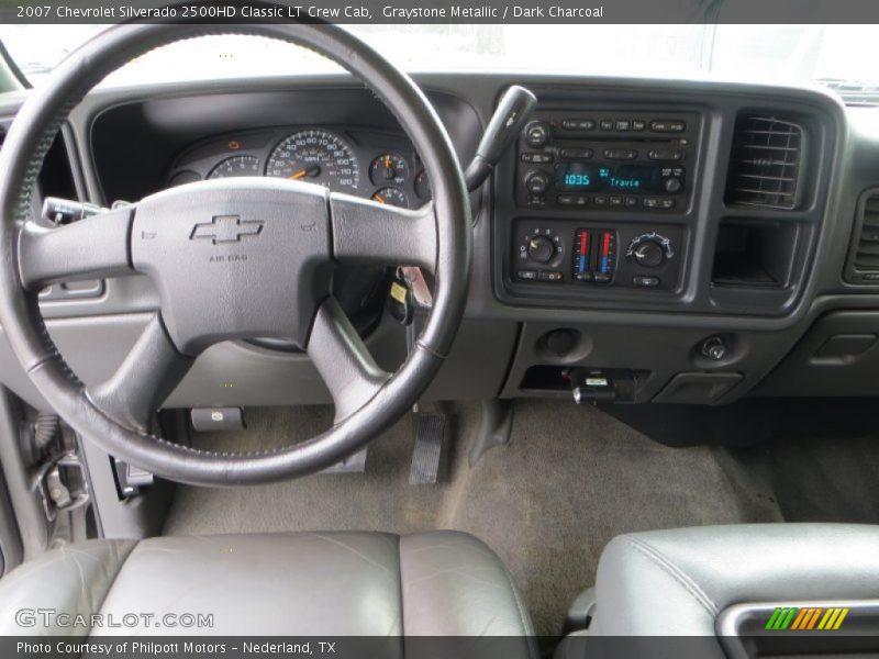 Graystone Metallic / Dark Charcoal 2007 Chevrolet Silverado 2500HD Classic LT Crew Cab