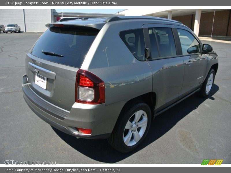 Mineral Gray Metallic / Dark Slate Gray 2014 Jeep Compass Sport