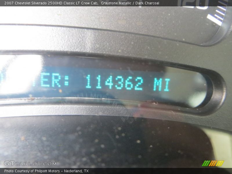 Graystone Metallic / Dark Charcoal 2007 Chevrolet Silverado 2500HD Classic LT Crew Cab