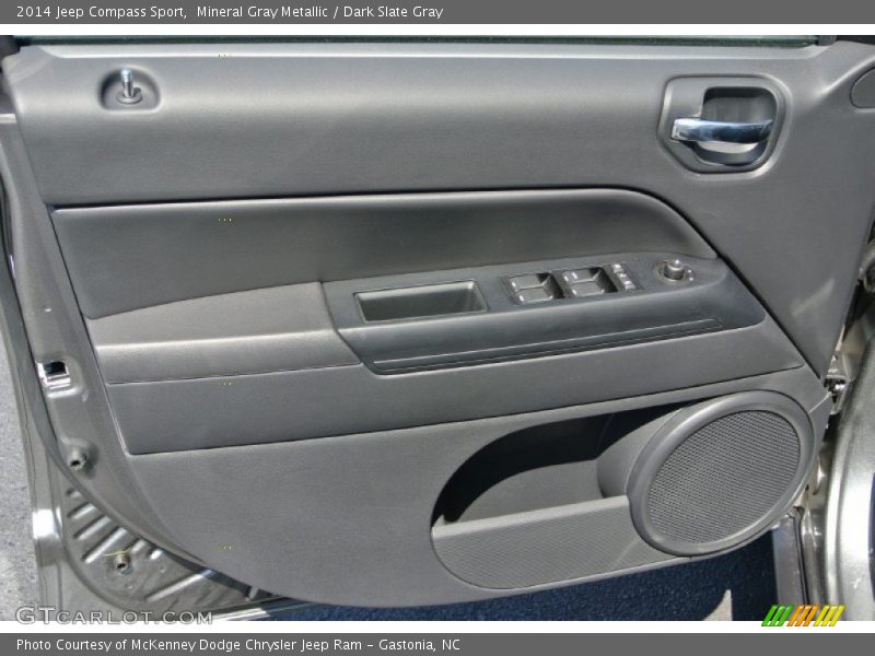 Mineral Gray Metallic / Dark Slate Gray 2014 Jeep Compass Sport