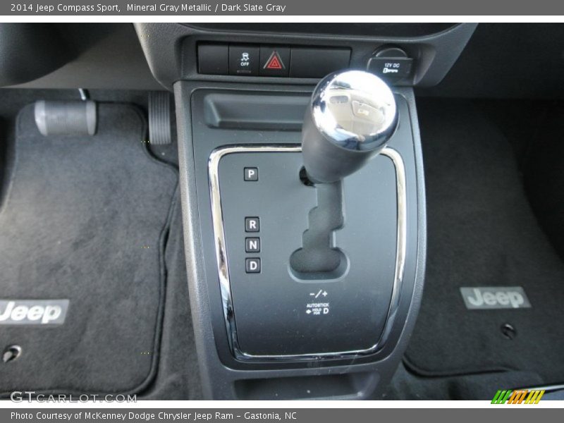 Mineral Gray Metallic / Dark Slate Gray 2014 Jeep Compass Sport