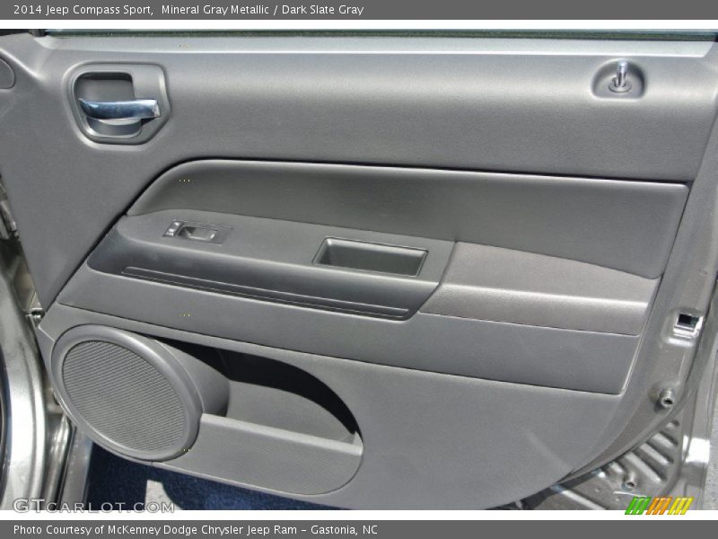 Mineral Gray Metallic / Dark Slate Gray 2014 Jeep Compass Sport