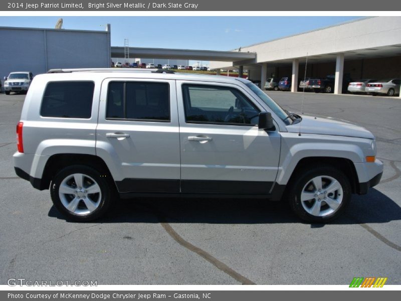 Bright Silver Metallic / Dark Slate Gray 2014 Jeep Patriot Limited