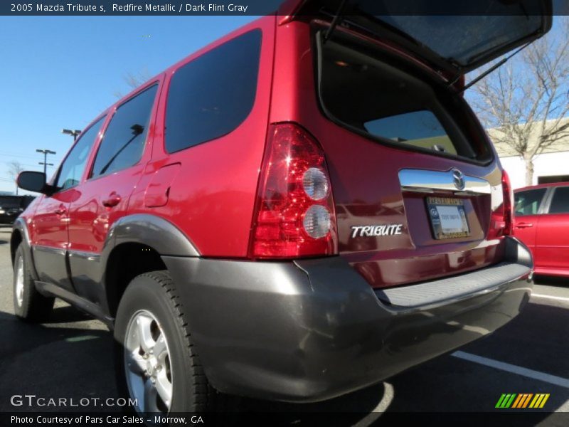 Redfire Metallic / Dark Flint Gray 2005 Mazda Tribute s