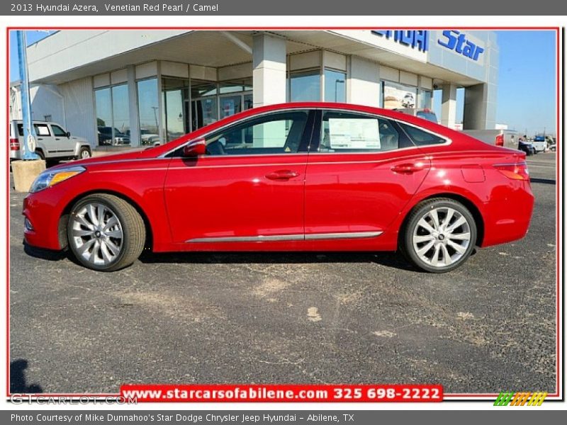 Venetian Red Pearl / Camel 2013 Hyundai Azera