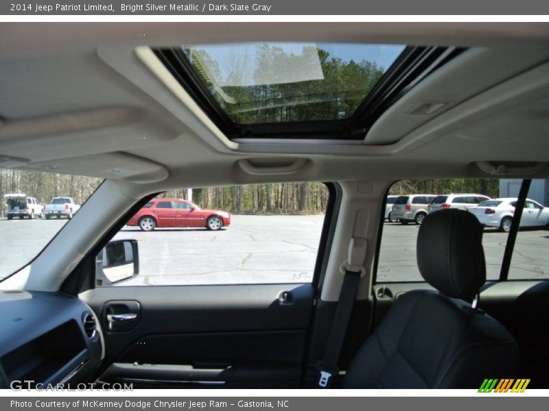 Bright Silver Metallic / Dark Slate Gray 2014 Jeep Patriot Limited