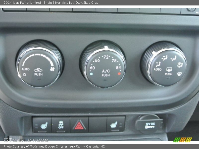 Bright Silver Metallic / Dark Slate Gray 2014 Jeep Patriot Limited