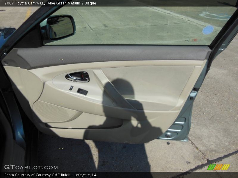 Aloe Green Metallic / Bisque 2007 Toyota Camry LE