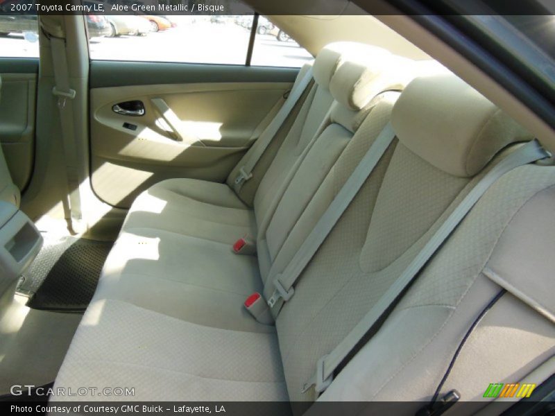 Aloe Green Metallic / Bisque 2007 Toyota Camry LE