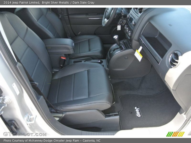 Bright Silver Metallic / Dark Slate Gray 2014 Jeep Patriot Limited