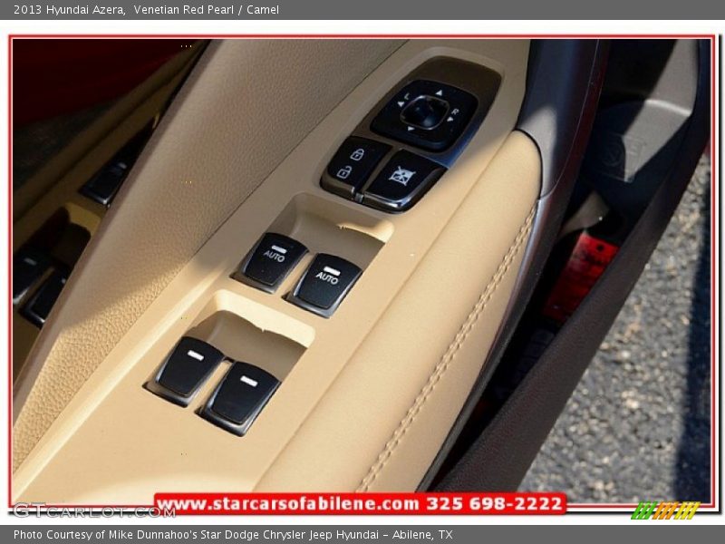 Venetian Red Pearl / Camel 2013 Hyundai Azera