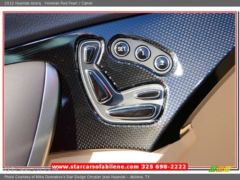 Venetian Red Pearl / Camel 2013 Hyundai Azera