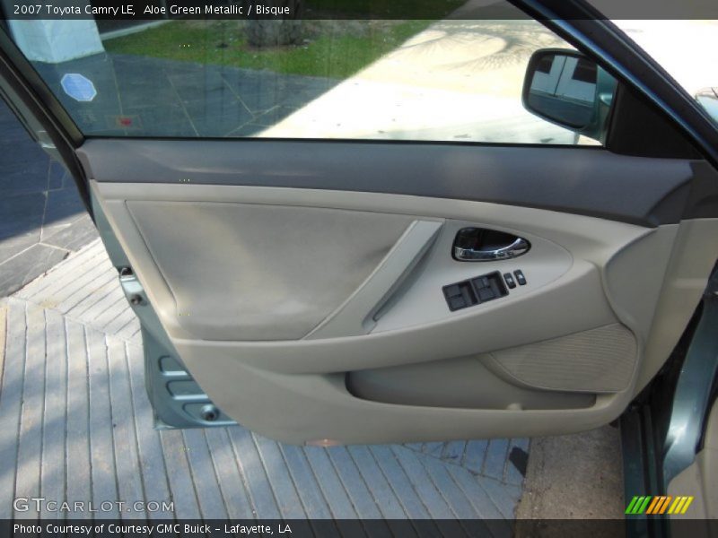 Aloe Green Metallic / Bisque 2007 Toyota Camry LE