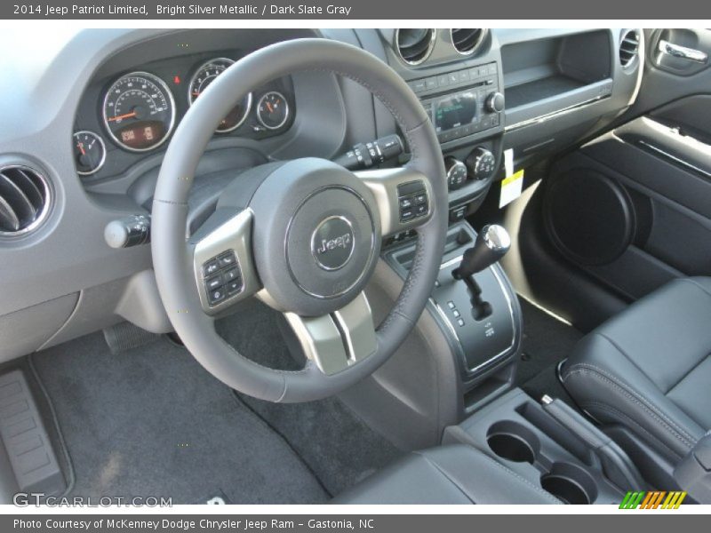 Bright Silver Metallic / Dark Slate Gray 2014 Jeep Patriot Limited