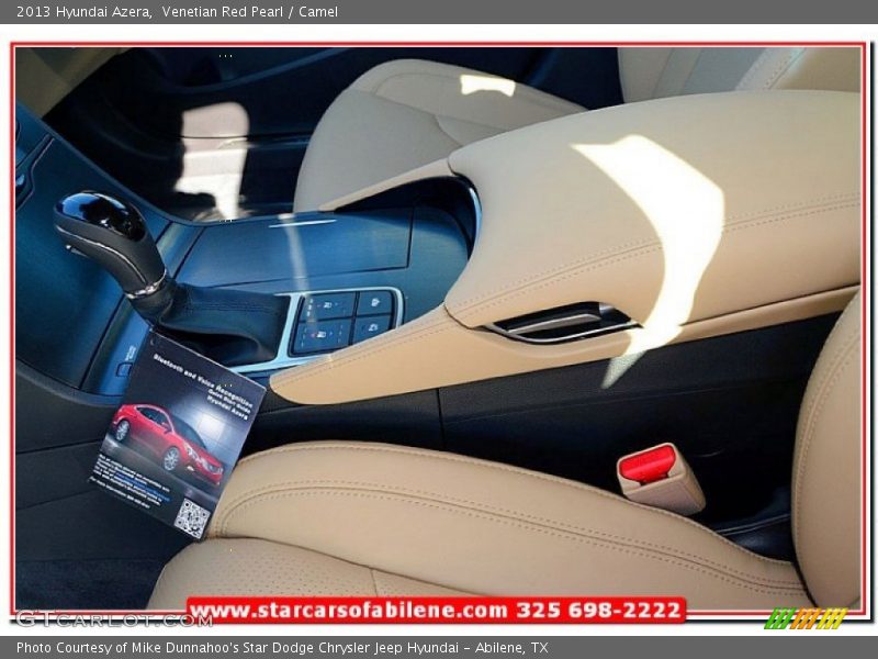 Venetian Red Pearl / Camel 2013 Hyundai Azera