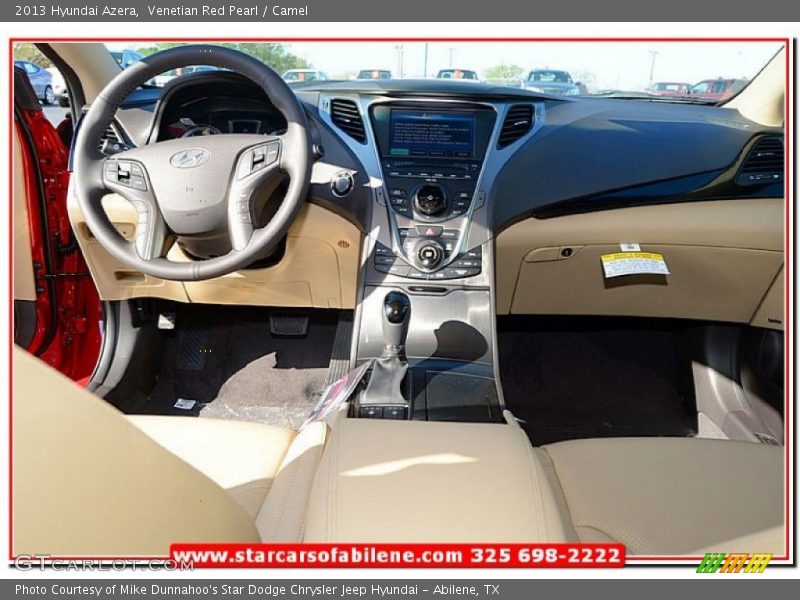 Venetian Red Pearl / Camel 2013 Hyundai Azera