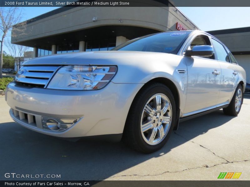 Silver Birch Metallic / Medium Light Stone 2008 Ford Taurus Limited