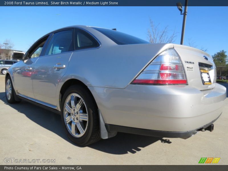 Silver Birch Metallic / Medium Light Stone 2008 Ford Taurus Limited