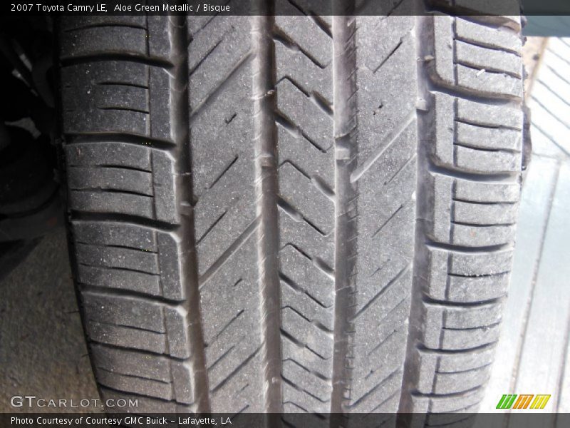 Aloe Green Metallic / Bisque 2007 Toyota Camry LE