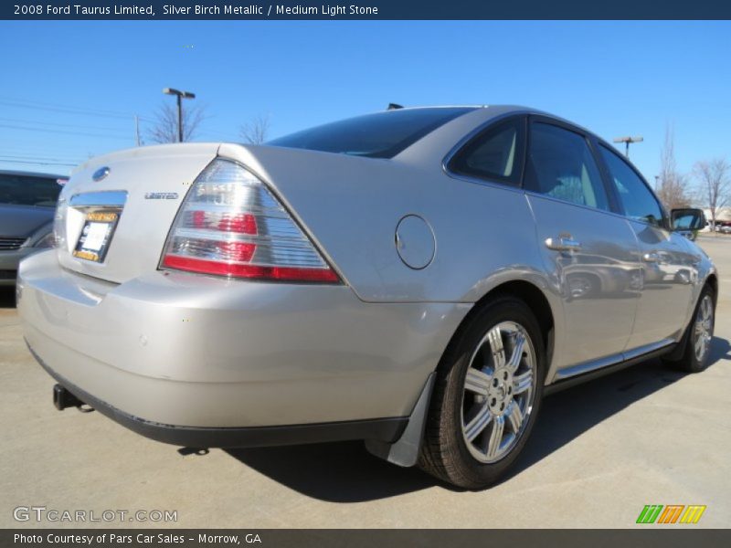 Silver Birch Metallic / Medium Light Stone 2008 Ford Taurus Limited