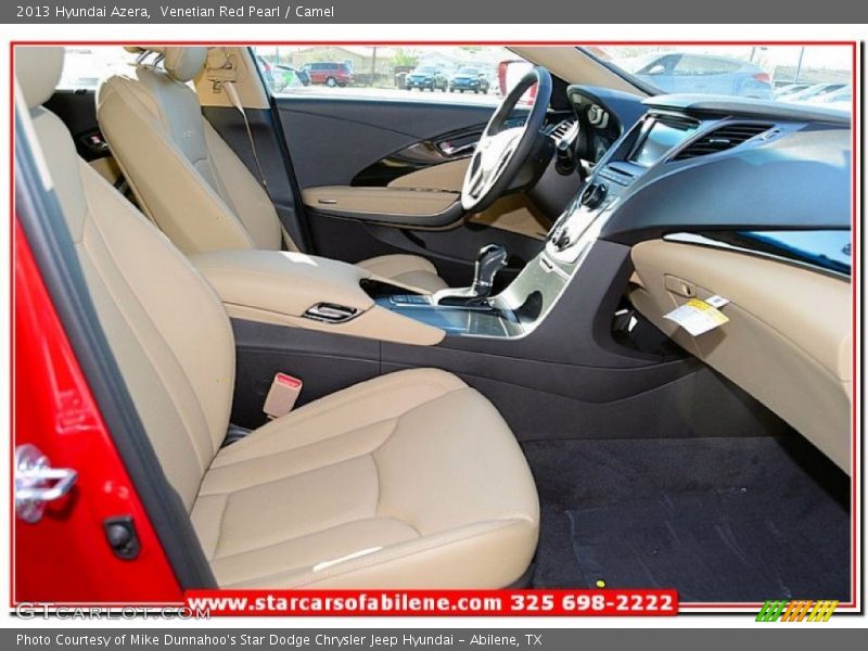 Venetian Red Pearl / Camel 2013 Hyundai Azera