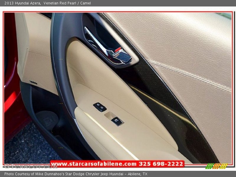 Venetian Red Pearl / Camel 2013 Hyundai Azera