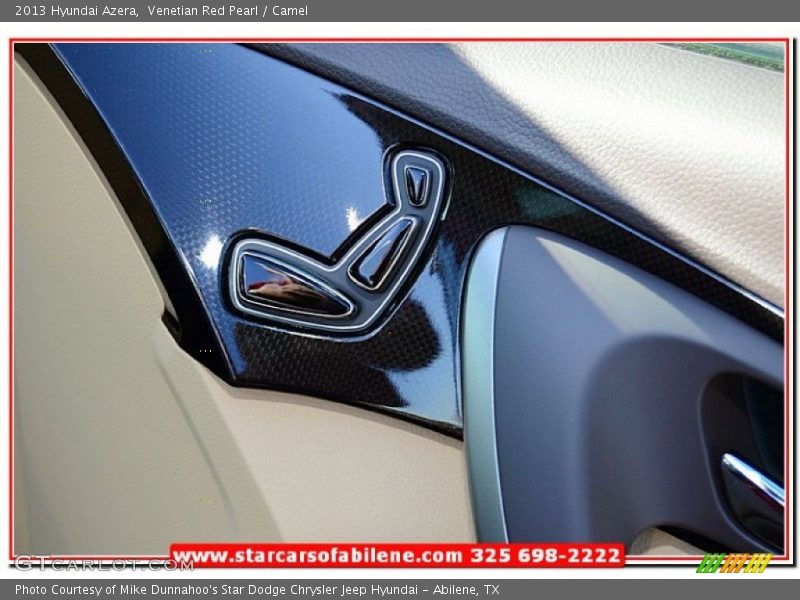 Venetian Red Pearl / Camel 2013 Hyundai Azera