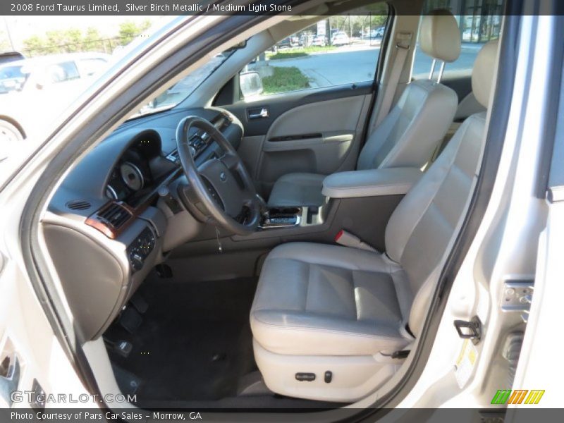 Silver Birch Metallic / Medium Light Stone 2008 Ford Taurus Limited