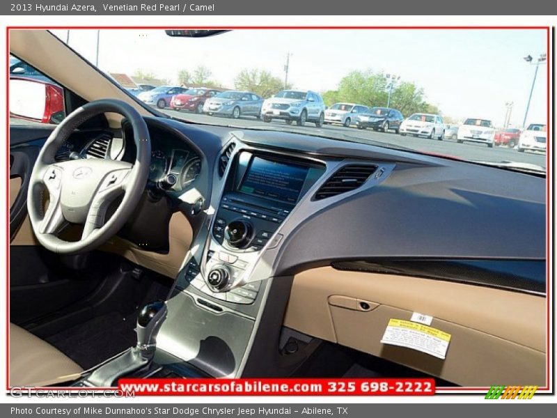 Venetian Red Pearl / Camel 2013 Hyundai Azera