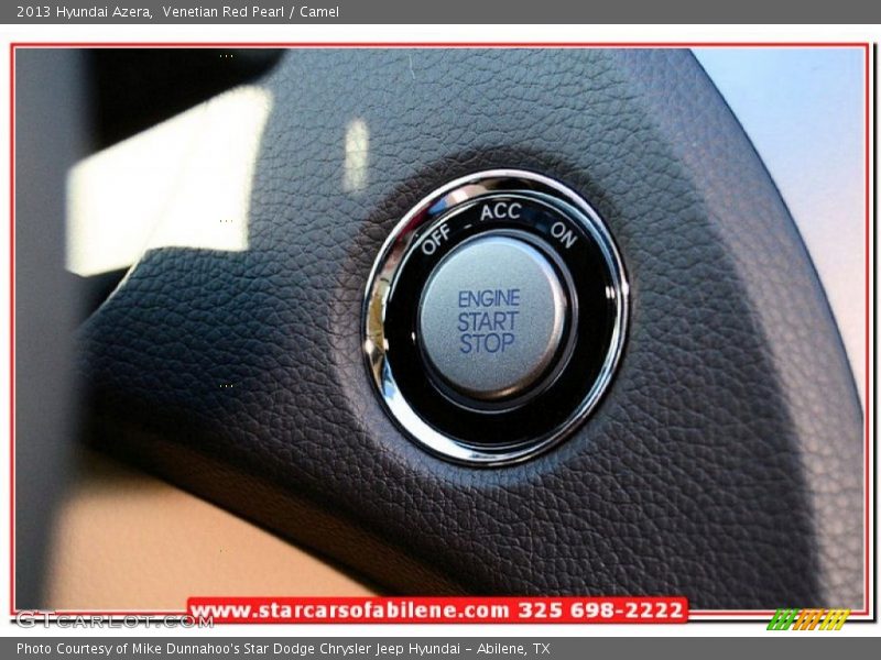 Venetian Red Pearl / Camel 2013 Hyundai Azera