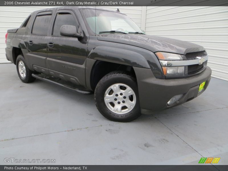 Dark Gray Metallic / Gray/Dark Charcoal 2006 Chevrolet Avalanche Z71 4x4