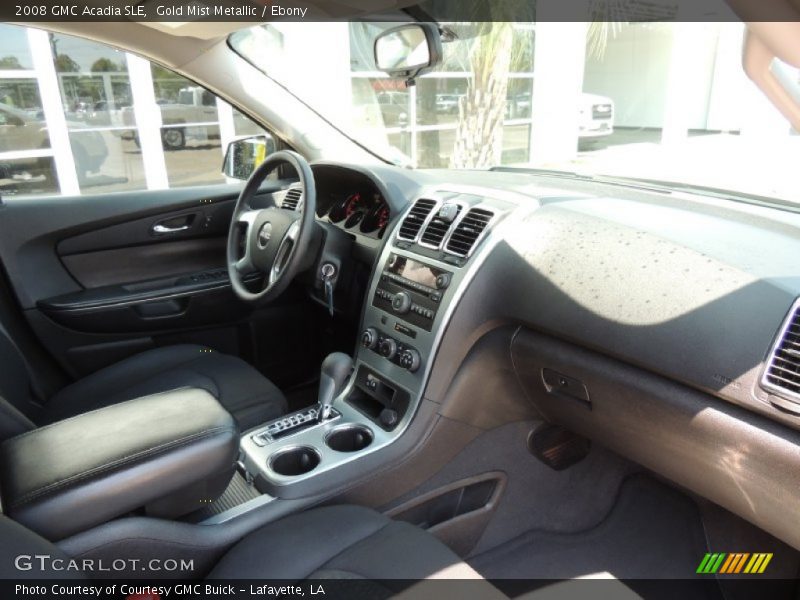 Gold Mist Metallic / Ebony 2008 GMC Acadia SLE