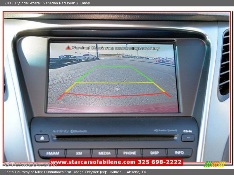 Venetian Red Pearl / Camel 2013 Hyundai Azera