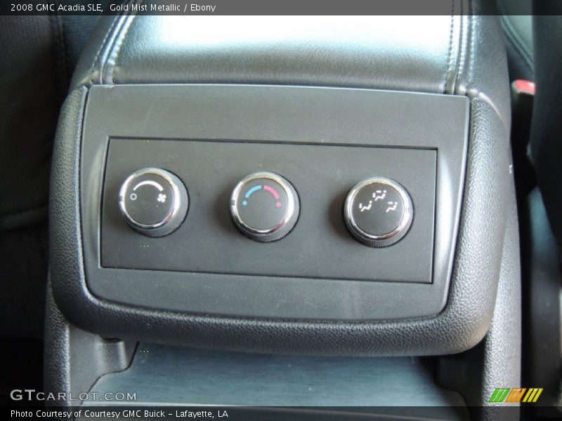 Gold Mist Metallic / Ebony 2008 GMC Acadia SLE