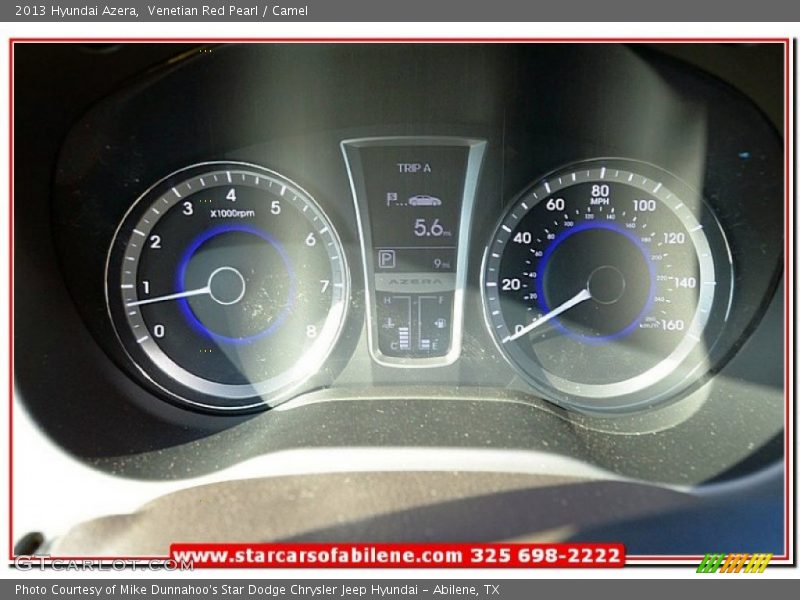 Venetian Red Pearl / Camel 2013 Hyundai Azera