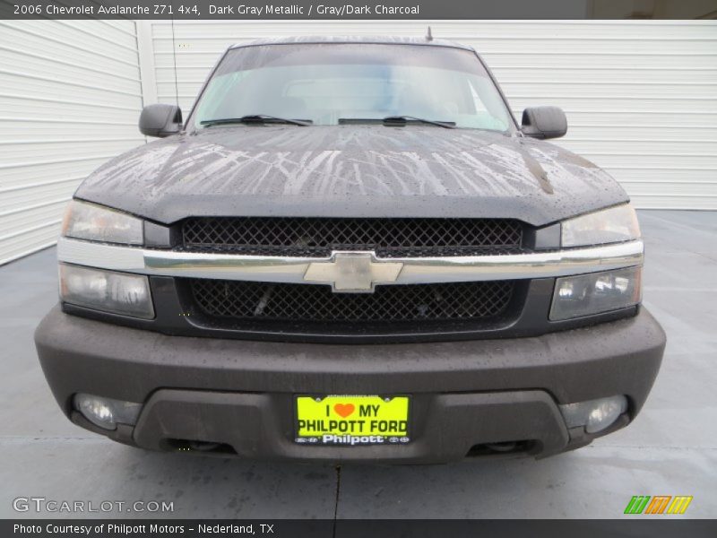 Dark Gray Metallic / Gray/Dark Charcoal 2006 Chevrolet Avalanche Z71 4x4