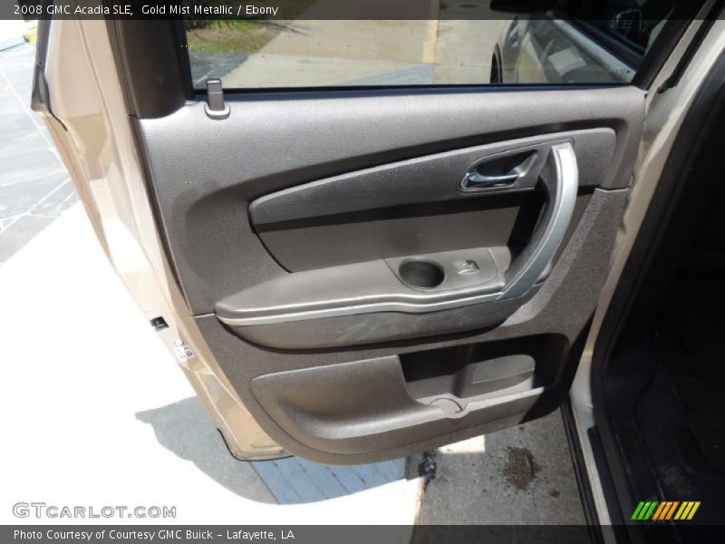 Gold Mist Metallic / Ebony 2008 GMC Acadia SLE