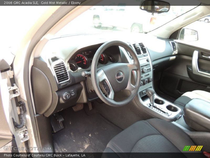 Gold Mist Metallic / Ebony 2008 GMC Acadia SLE