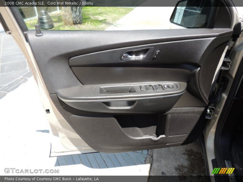 Gold Mist Metallic / Ebony 2008 GMC Acadia SLE