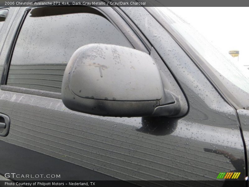 Dark Gray Metallic / Gray/Dark Charcoal 2006 Chevrolet Avalanche Z71 4x4