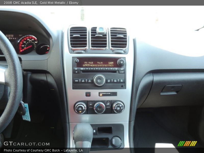 Gold Mist Metallic / Ebony 2008 GMC Acadia SLE