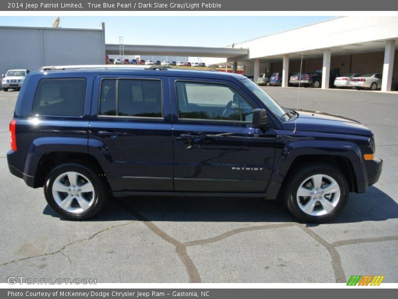 True Blue Pearl / Dark Slate Gray/Light Pebble 2014 Jeep Patriot Limited