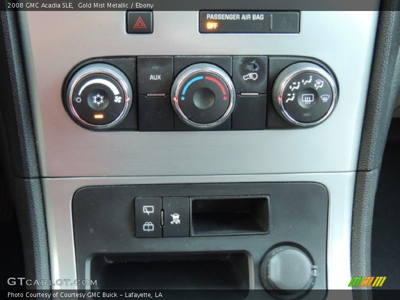 Gold Mist Metallic / Ebony 2008 GMC Acadia SLE