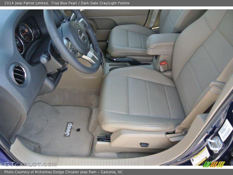 True Blue Pearl / Dark Slate Gray/Light Pebble 2014 Jeep Patriot Limited