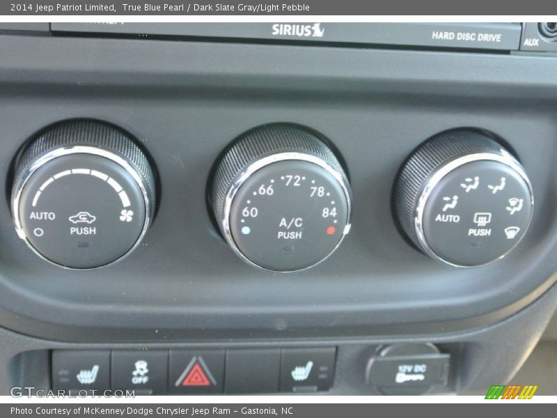 True Blue Pearl / Dark Slate Gray/Light Pebble 2014 Jeep Patriot Limited