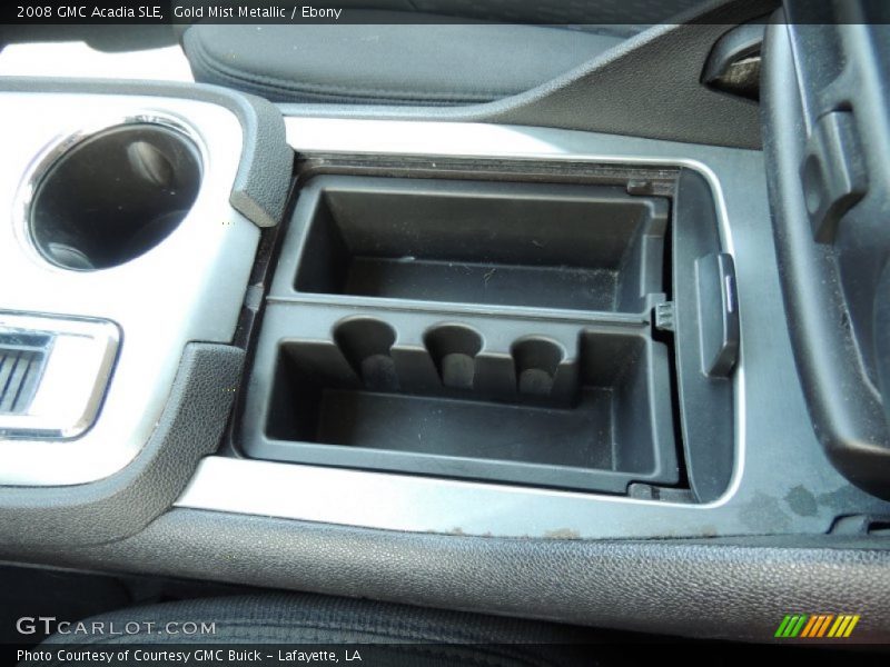 Gold Mist Metallic / Ebony 2008 GMC Acadia SLE