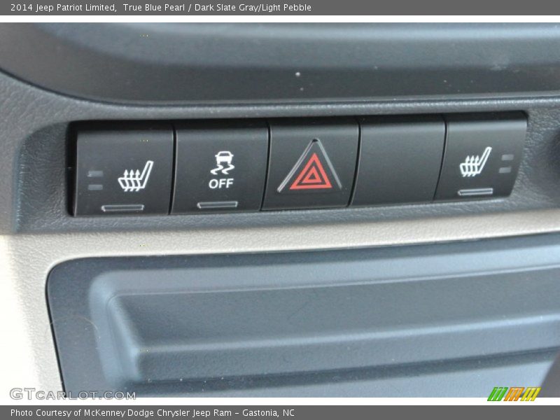 True Blue Pearl / Dark Slate Gray/Light Pebble 2014 Jeep Patriot Limited